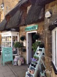 Thatched roof shop, Broadway, England.